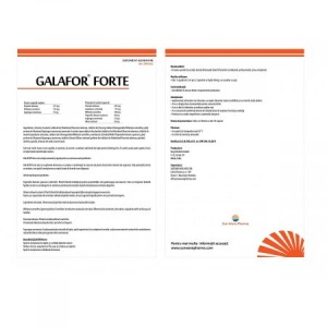 Galafor Forte, 30 capsule, Sun Wave Pharma - Img 2