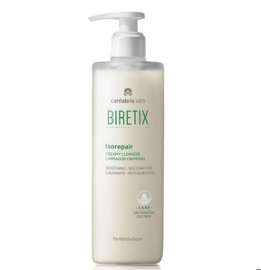 Gel cremos de curatare faciala Isorepair Creamy Cleanser Biretix, 400 ml, Cantabria Labs