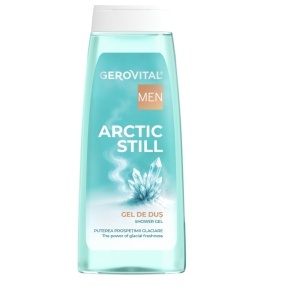 Gel de dus Arctic Sill Men, 400 ml, Gerovital