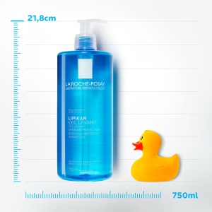 Gel de dus calmant pentru pielea sensibila sau uscata Lipikar, 750 ml, La Roche-Posay - Img 2