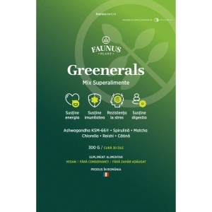 Greenerals Superalimente Naturale, 300 g, Faunus Plant - Img 6