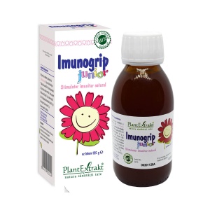 Imunogrip Junior sirop, 135ml, PlantExtrakt