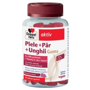 Jeleuri gumate Aktiv Piele+Par+Unghii, 60 jeleuri, Doppelherz