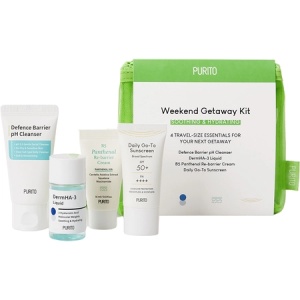 Kit de calatorie pentru ingrijirea tenului Weekend Getaway, Purito