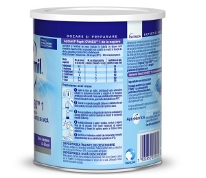 Lapte praf Aptamil Pepti SYNEO 1, 400 g, 0–6 luni, Nutricia - Img 3