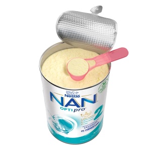 Lapte praf Nan 2 Optipro Premium +6 luni, 400g, Nestle - Img 4