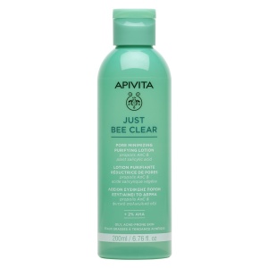 Lotiune purifianta pentru pori dilatati Just Bee Clear, 200 ml, Apivita