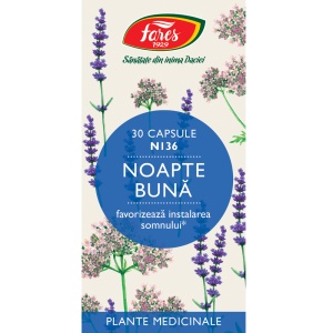 Noapte buna N136, 30 capsule, Fares - Img 2