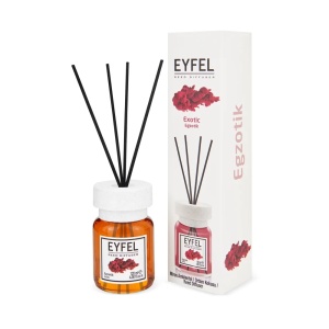 Odorizant de camera cu bete aroma Exotic, 120 ml, Eyfel
