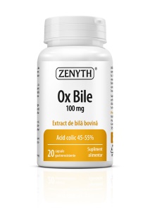 Ox Bile, 20 capsule, Zenyth