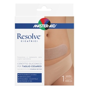 Plasture din silicon pentru cezariană Resolve, 22x5 cm, 1 bucată, Pietrasanta Pharma