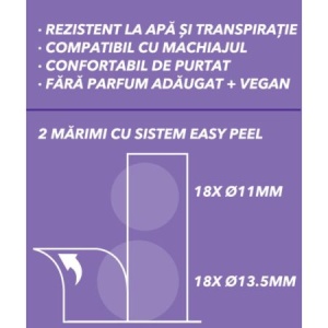 Plasturi Anti-Acnee Power Patch Fast Fix, 36 bucati, Benzacare - Img 6