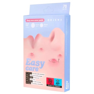 Plasturi pentru acnee Easy Care Cover Patch, 78 bucati, Orjena - Img 4