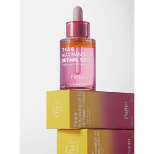 Retinal ser de față TXA 6 Niacinamide 10 – luminozitate și fermitate, 30 ml, Purito - Img 5