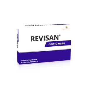 Revisan Hair&Nails, 30 comprimate filmate, Sun Wave