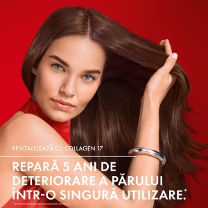 Sampon ultra-reparator pentru par deteriorat si fragil Dercos Collagen 17 Filler, 200ml, Vichy - Img 13