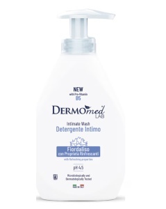 Sapun pentru igiena intima cu extract de Albastrele, 250 ml, Dermomed