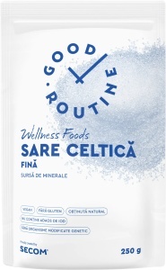 Sare celtică fina Good Routine, 250 g, Secom