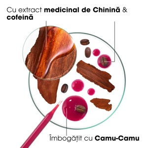 Ser fortifiant intens anti-cădere cu chinină, cafeină și Camu Camu, 100 ml, Klorane - Img 8