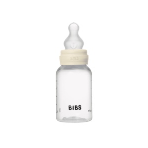Set Complet Biberon Anti-Colici cu Tetină din Silicon, Flux Lent, 150 ml, Ivory, Cod: 50161216, Bibs - Img 5