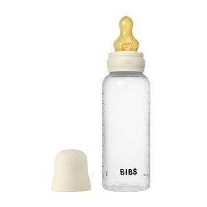 Set Complet Biberon anticolici cu tetina din latex flux mediu, 270 ml, Ivory 501721, Bibs - Img 2