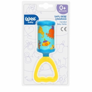 Set Jucărie Zornăitoare cu mâner pentru bebeluși 893, Wee Baby