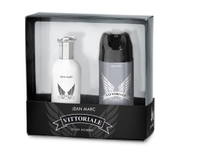 Set pentru barbati Vittoriale Apa de toaleta 100 ml + Deodorant 150 ml, Jean Marc