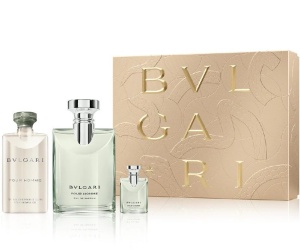 Set Pour Homme: Apa de parfum 100 ml + Apa de parfum 5 ml + gel de dus 75 ml, Bvlgari