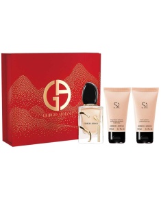 Set Si Apa de parfum 50 ml + lotiune de corp 50 ml + gel de dus 50 ml, Armani - Img 1