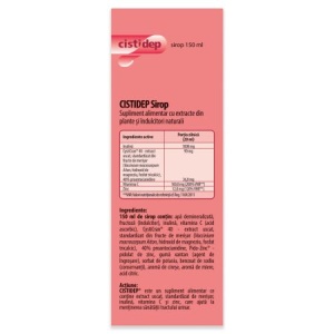 Sirop pentru copii Cistidep, 150 ml, Dr. Phyto - Img 2