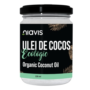 Ulei de cocos ecologic extra virgin, 220 ml Niavis