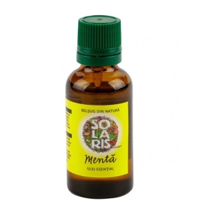 Ulei esential Menta, 30ml, Solaris