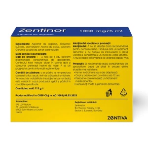Zentinor, 20 fiole buvabile, Zentiva - Img 3