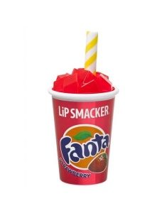 Balsam de buze Coke Cup Fanta Strawberry, 7,4 g, Lip Smacker - Img 2
