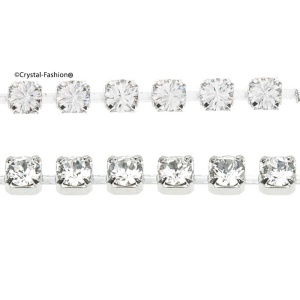 Bratara Line Bracelet din argint, 4362, Crystal - Img 2