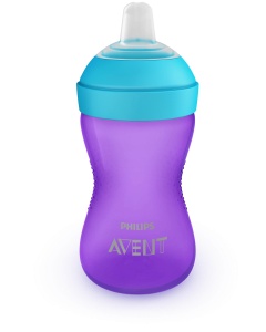 Cana tetina moale, rezistenta la muscaturi fete 9luni+ SCF802/02, 300 ml, Philips Avent - Img 2