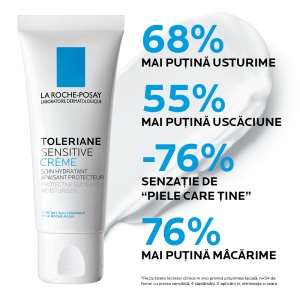 Crema hidratanta pentru ten sensibil si uscat Toleriane Sensitiv, 40 ml, La Roche-Posay - Img 4