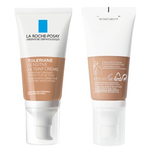Crema hidratanta uniformizatoare Toleriane Sensitive, Nuanta Medium, 50 ml, La Roche-Posay - Img 5