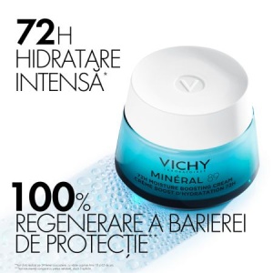 Crema intens hidratanta 72h pentru toate tipurile de ten Mineral 89, 50 ml, Vichy - Img 3