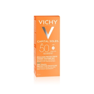 Emulsie matifianta cu protectie solara SPF 50+ pentru fata Capital Soleil, 50 ml, Vichy