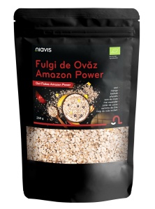 Fulgi de Ovaz Amazon Power Ecologici, 250 g, Niavis