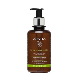 Gel de curatare pentru ten gras mixt cu lime si propolis, 200 ml, Apivita
