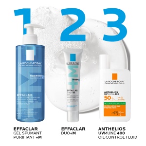 Gel de curatare pentru tenul gras cu tendinta acneica Effaclar, 400 ml, La Roche-Posay - Img 6