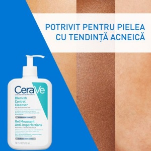 Gel de curatare spumant anti-imperfectiuni pentru ten cu tendinta acenica, 473 ml, Cerave - Img 10