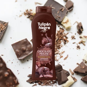 Gel de dus Chocolate Praline, 650 ml, Tulipan Negro - Img 2