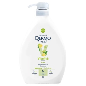 Gel de dus cu aroma de lime Vitalita, 1000 ml, Dermomed