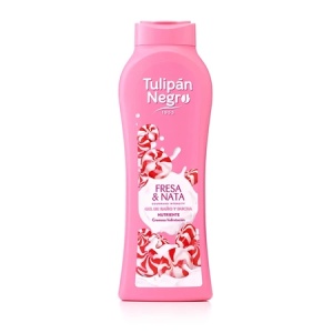 Gel de dus Fresa y Nata, 650 ml, Tulipan Negro
