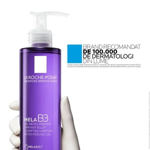 Gel Micro-exfoliant Anti-pete Pigmentare formulat cu Melasyl Mela B3, 200ml, La Roche-Posay - Img 3