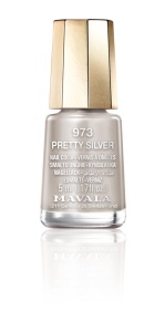 Lac de unghii Pretty Silver, 5 ml, Mavala