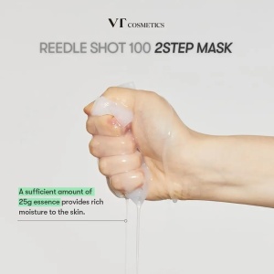 Masca de față calmantă Reedle Shot 100 pentru hidratare intensă și elasticitate, 25 g, Vt Cosmetics - Img 4